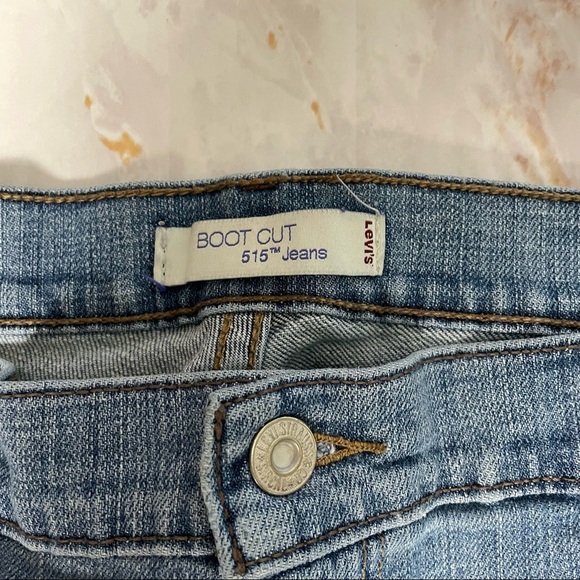 Levi’s 515 boot cut light wash jeans in women’s size 16 - Picture 7 of 12